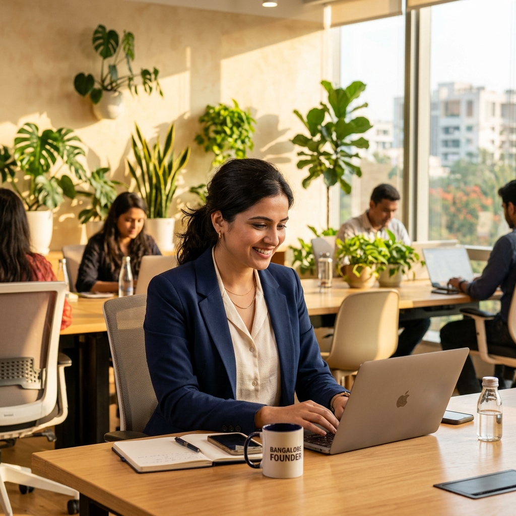 Indian startup founder focusing on building while PostAmico handles marketing.